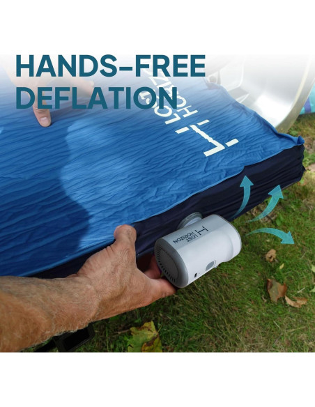 Colchón de Camping Autoinflable LOSTHORIZON 190.5x63.5 cm