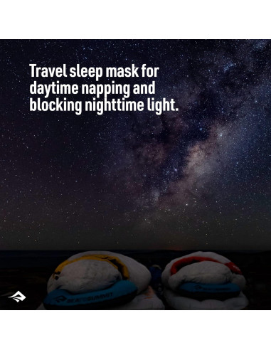 Antifaz de viaje Sea to Summit TravellingLight gris