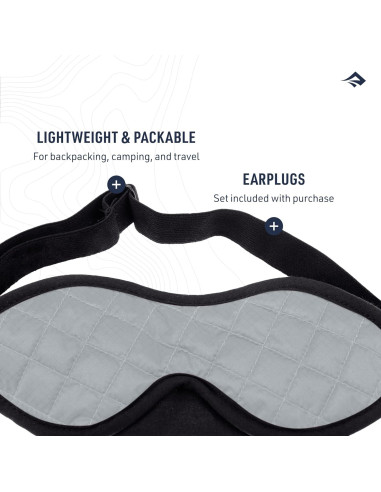 Antifaz de viaje Sea to Summit TravellingLight gris