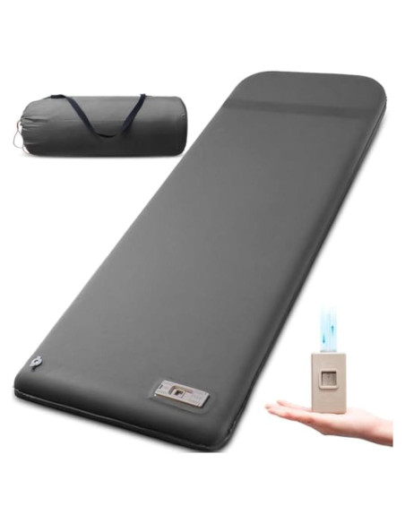 Colchoneta Autoinflable TPYOCQU 193x67 cm con Bomba Eléctrica