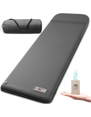 Colchoneta Autoinflable TPYOCQU 193x67 cm con Bomba Eléctrica