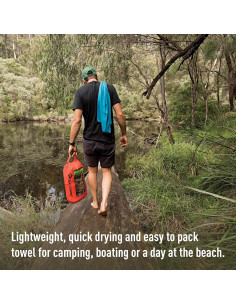 Toalla ultraligera Sea to Summit AirLite mediana 50.8x99.1cm Naranja 2