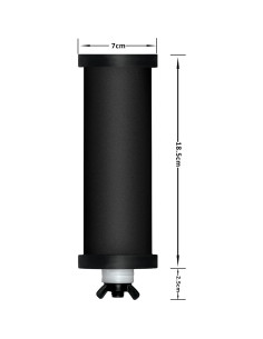 Sistema de filtración de agua Doorslay 10.9L para hogar y camping 2