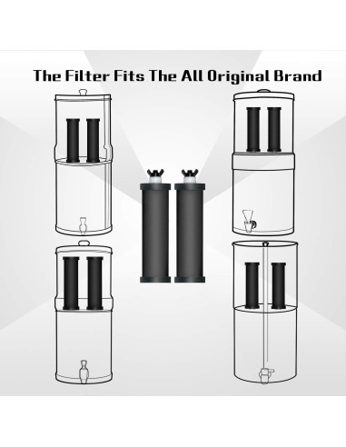 Sistema de filtración de agua Doorslay 10.9L para hogar y camping