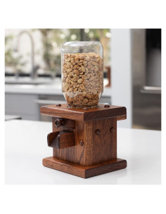 Dispensador de Dulces de Madera Amish 1,54 kg 30x22,86x15 cm