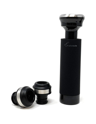 Juego de Vino Eléctrico Rabbit 5 Piezas - Sacacorchos y Accesorios