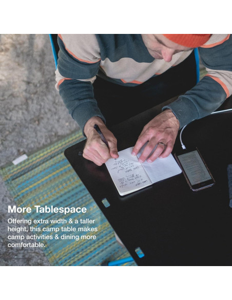 Mesa de Comedor Portátil Helinox Ancha 60x90cm Plegable
