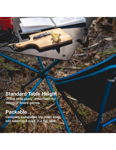 Mesa de Comedor Portátil Helinox Ancha 60x90cm Plegable