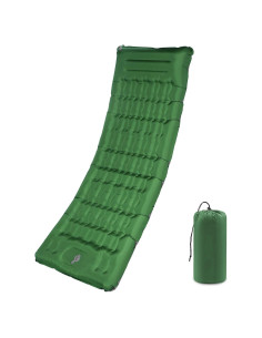 Almohadilla de Camping MINGPINHUIUS 4.7" Autoinflable Verde Oliva