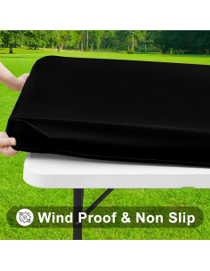 Mantel Rectangular Smiry 76x182 cm Impermeable y Ajustado 2