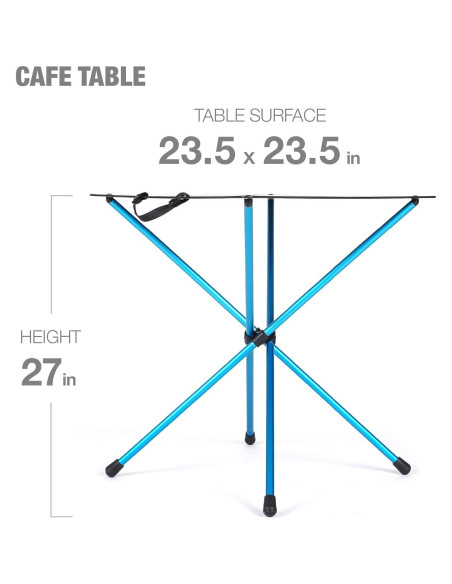 Conjunto Mesa y Sillas de Camping Helinox - Plegable y Portátil