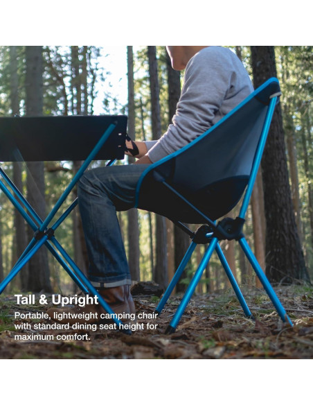 Silla y Mesa de Café Helinox Plegables para Exterior