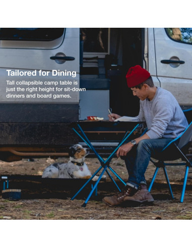 Silla y Mesa de Café Helinox Plegables para Exterior