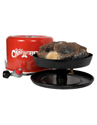 Calentador de Propano Camco 33.66 cm para Camping Rojo