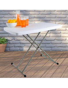 Mesa Plegable Everyday Home - Escritorio Ligero Ajustable 48.3-71.1 cm 2