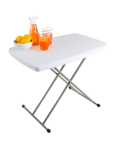 Mesa Plegable Everyday Home - Escritorio Ligero Ajustable 48.3-71.1 cm