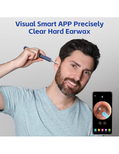 Kit de Limpieza de Oídos Morelax con Cámara 1080P HD