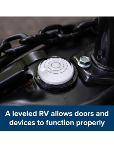 Nivel de Burbuja Camco Bullseye 25573 para RV - 360 Grados 2
