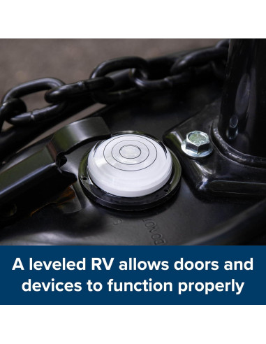 Nivel de Burbuja Camco Bullseye 25573 para RV - 360 Grados