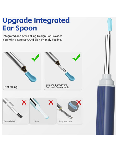 Kit de Limpieza de Oídos Morelax con Cámara 1080P HD