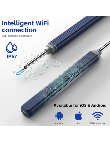 Kit de Limpieza de Oídos Morelax con Cámara 1080P HD