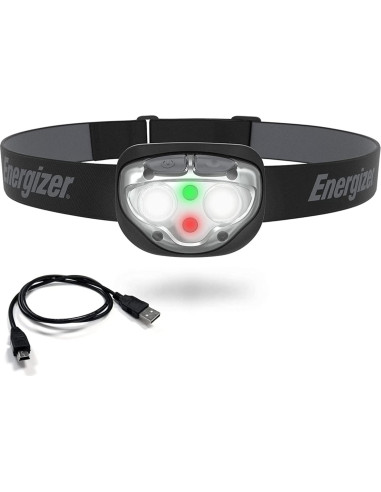 Energizer Linterna Frontal Recargable LED Pro400 y Vision HD+