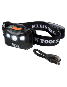 Linterna Frontal Recargable Klein Tools 56048 400 Lúmenes
