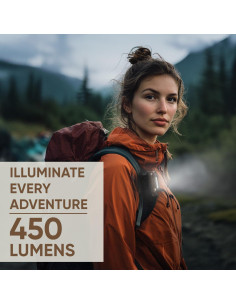 Luz LED recargable Energizer Jeep, 450 lúmenes, multiusos 2