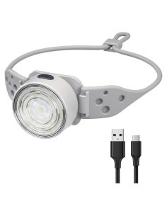 Linterna Frontal Recargable COSOOS LED 800mAh Luz Roja Ajustable