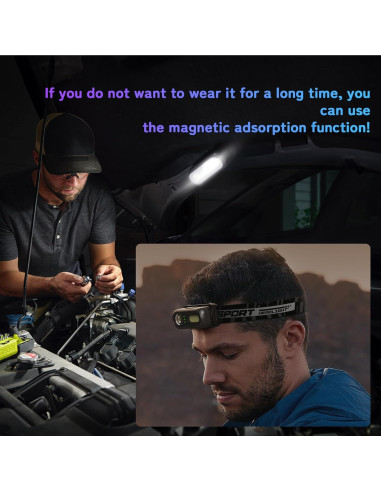 Luces de Bicicleta Delanteras y Traseras AOOSTAR 1000 Lúmenes