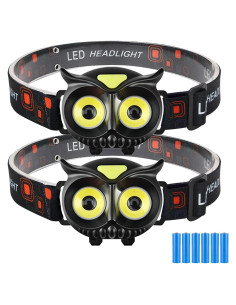 Paquete de 2 Linternas LED PINSAI para Niños y Adultos