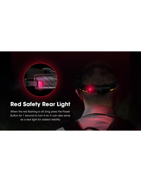 Kit Extensión Batería Carbono Nitecore 6K para Linternas NU40/NU43/NU45/NU50/HC65