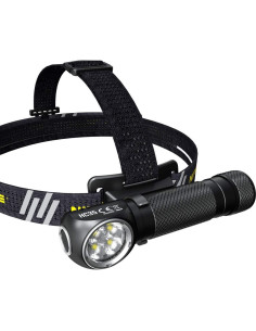 Linterna Frontal LED Nitecore HC35 - 2700 Lúmenes, 2 Baterías 2