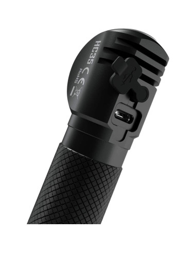 Linterna Frontal LED Nitecore HC35 - 2700 Lúmenes, 2 Baterías