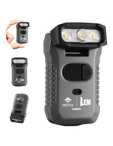 Luz de Gorra Recargable Aojudic SQ09 con Sensor de Movimiento