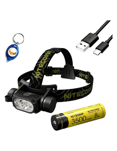 Linterna Frontal Nitecore HC65 V2 Recargable 1750 Lúmenes