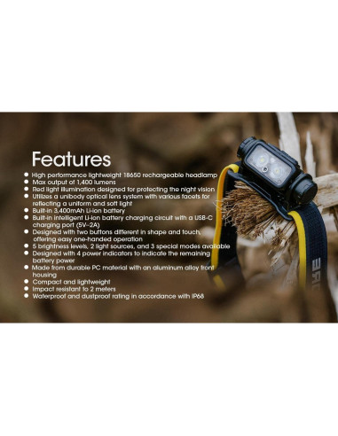 Kit de Camping Nitecore NU43 y LR40 Linternas Recargables