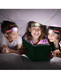 Linterna Frontal LED Recargable EverBrite para Niños y Adultos 2