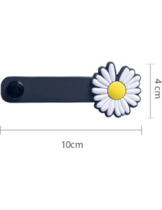 12 Organizadores de Cable de Silicona JiathreeJ Multicolor 2