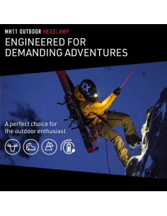 Linterna Frontal Recargable Ledlenser MH11 1000 Lúmenes Bluetooth 2