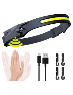 Linterna Frontal LED Recargable Obatid 230 Impermeable