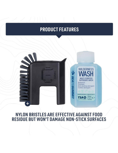 Esponja y Jabón para Olla de Cocina Sea to Summit - 2 Piezas