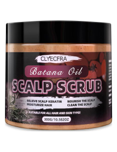 Exfoliante para Cuero Cabelludo Clyecfra 300g - Limpieza Profunda