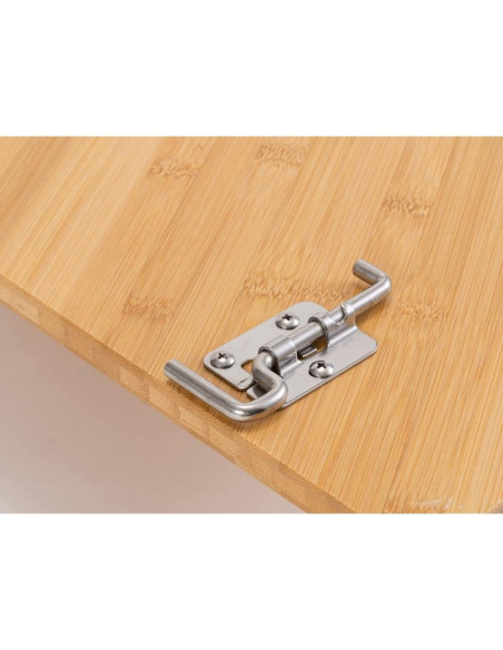 Mesa de Comedor Snow Peak CK-218 Bambú y Metal 97 cm