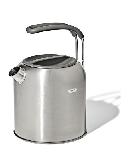 Hervidor de Campamento OXO 8 Tazas Acero Inoxidable Plata