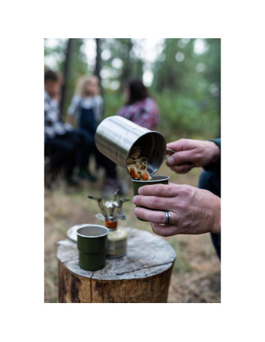 Juego de Cocina Stansport 5 Piezas Acero Inoxidable 1L