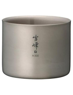 Taza apilable de titanio Snow Peak TW-127 300 ml