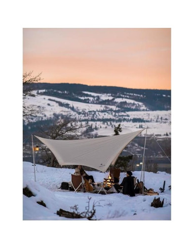 Lona Impermeable Snow Peak Takibi Tarp Hexa 19.7m