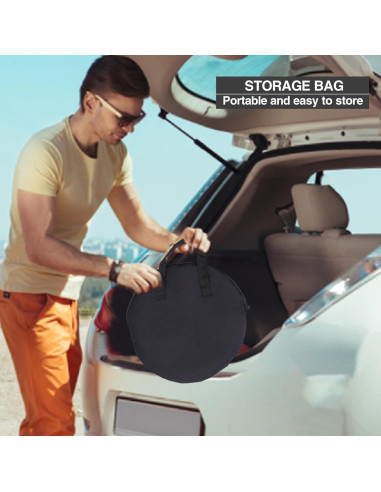 Parrilla Plegable REDCAMP para Fogata de Hierro 31x17 cm