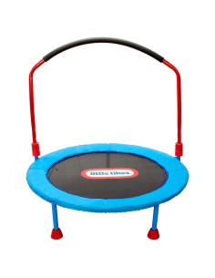 Trampolín iluminado Little Tikes 0.91m con manija plegable